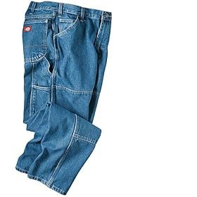 Dickies 20-694 Relaxed Fit Double Knee Carpenter Jeans Heavyweight 14 OZ Denim
