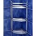 Satina Wire Triple Shelf Corner Shower Basket Chrome
