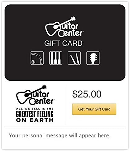 Guitar Center Gift Cards Configuration Asin - E-mail Delivery
