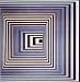 Vonal Ksz Art Print Poster By Victor Vasarely, 28.5 " x 22.5 "