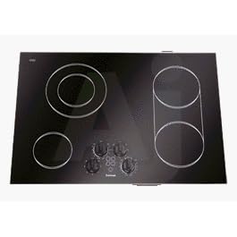 Verona: ECTB430FE 30'' Smoothtop Electric Cooktop with 4 Burners, Ceran Glass Surface & Hot Surface