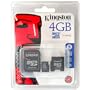 Kingston 4GB Micro-SD Memory Card (with Adapters) Kit