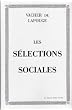 Les s�lections sociales