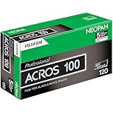 Fujifilm 102918 Neopan Black and White Negative Film, 5-Pack (Green/Gray/White)