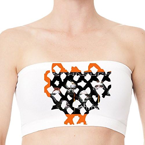 VOLTENGX 6 Ghost Man Girls' Sexy Fashion Seamless Tube Top,Stretchable Layer Sleeveless Tube Bra Bandeau Top