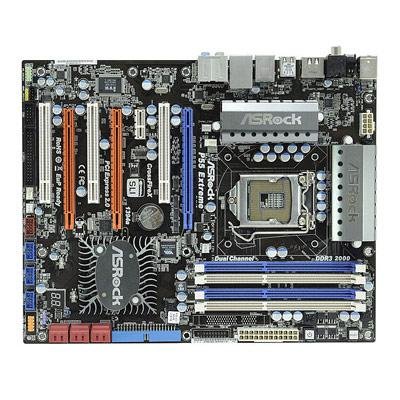 ASRock LGA1156/ Intel P55/ DDR3/ Quad CrossFireX & Quad SLI/ A&GBE/ ATX Motherboard  P55 EXTREME