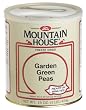 Mountain House #10 Can Garden Green Peas (23 1/2 cup servings)