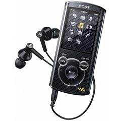 Sony Walkman NWZ-E463KB Video-Walkman (4GB, USB, Mikrofon) Kit mit passenden Stereo-Lautsprechern schwarz