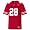 Nike Ohio State Buckeyes #28 Scarlet Twilled Football Jersey