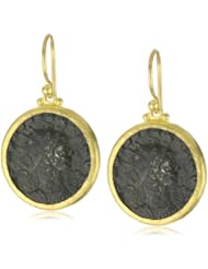 GURHAN "Byzantine" Gold Coin Hook Earrings