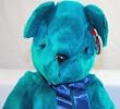 Ty Beanie Buddy - Teddy Old Face Green