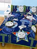 Thomas the Tank Engine Double Duvet Cover and 2 Pillowcases 'Aboard' Design Bedding