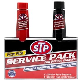 STP 99100EN 250ml Service Pack for Petrol Engines (Pack of 2)