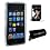 iPod Touch 3rd Generation 3G clear crystal hard snap on case with 3rd Gen screen protector and Mp4 pouch