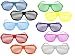 Sonnenbrille  Atzen brille Party Paket 6 St�ck Shutter Shades Atzenbrillen Nerd Brillen gitterbrillen v820