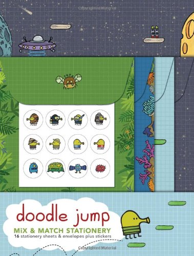 Doodle Jump Mix and Match Stationery