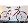 Single Speed , RED ,Freewheel rear hub Road Bicycle , Fixed Gear , Track , Road Bike - 55CM