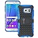 CoverON Galaxy S7 Edge Case, [Atomic Series] Hybrid Armor Cover Tough Protective Hard Kickstand Phone Case for Samsung Galaxy S7 Edge - Blue