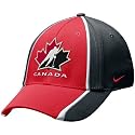 Nike 2010 Winter Olympics Canada Black-Red Hockey Tech Flex Fit Hat