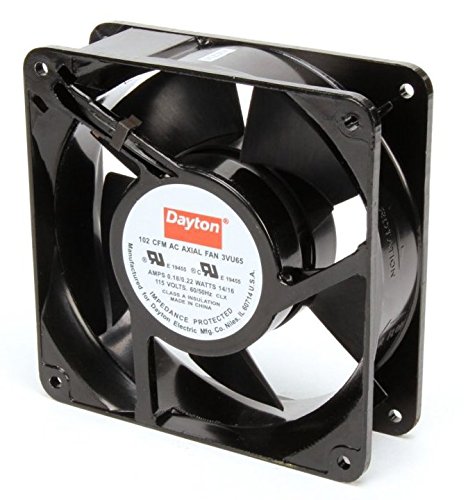 DaytonAxial Fan 115 Volts AC; 14 Watts; 105 CFM; Model 3VU65