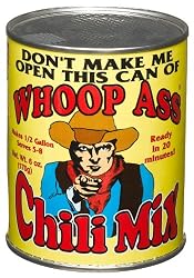 Ass Kickin' Whoop Ass Chili Mix, 6-Ounce Cans (Pack of 6)
