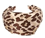 L. Erickson USA Scarf Headband 100% Silk Charmeuse - Jaguar