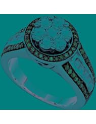 1.39CT-DIAMOND FASHION RING / 10KWG