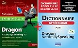 Dragon NaturallySpeaking Professional V10 + dictionnaire gynécologie mysoft