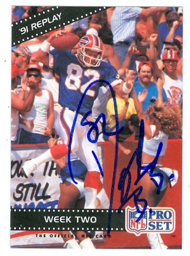 Don Beebe Autographed/Hand Signed Football Card (Buffalo Bills) 1992 Pro Set #38