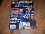 Maple Street Press magazine, New York Giants, Annual 2010-Eli Manning photo on cover.