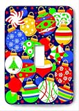 Christmas Ornaments Decorative Steel Switchplate Cover