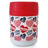 HALEIWA　フードポット　チェックハートレッド