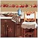 Huge Set of 80 Country Apples Peel and Stick Wall Decals