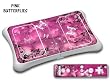 New Protective Skin for Nintendo Wii Fit Balance Board with "E Shock" impact protection - Butterfly Pink