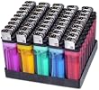 Wholesale Disposable Lighters - Pack Of 50 with Stand