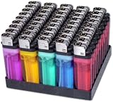 51QepUrAAvL. SL160  Wholesale Disposable Lighters   Pack Of 50 with Stand