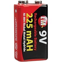 CTA Digital 9V NiMH Rechargeable Battery