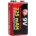 CTA DIGITAL 9V NiMH Rechargeable Battery Image