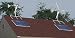 Aleko R3.5 Heavy-Duty Roof Pole for Wind Generator Top-Roof Mount Tower for Wind Turbine 4 Feet