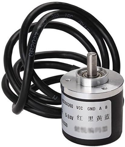 Amible 400p/r Incremental Rotary Encoder Dc5-24v Wide Voltage Power Supply 6mm Shaft