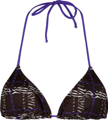FULL TILT Tiger Plaid Swimsuit Top