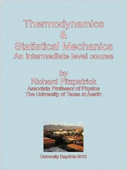 Thermodynamics & Statistical Mechanics. An intermediate level course