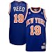 Willis Reed New York Knicks #19 Retro Swingman Adidas NBA Basketball Jersey (Royal Blue)