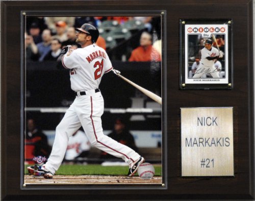 MLB Nick Markakis Baltimore Orioles Player Plaque