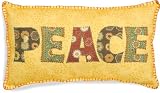 Dimensions Needlecrafts Handmade Embroidery, Peace Pillow Kit