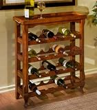 Antique Cherry Wine Rack