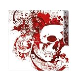 Diabloskinz Vinyl Skin/Decal for the PS3 Slim - Red Skull