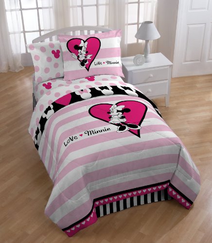 minnie mouse twin comforter set