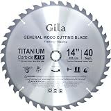 Buy 14-Inch 40 Teeth ATB Trim and Finish Carbide Saw Blade by Gilatools