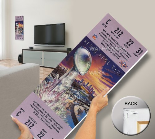 Super Bowl XXVI (26) Mega Ticket